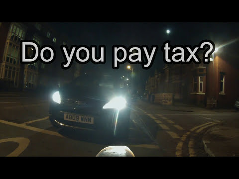 And cyclists don't even pay road tax !