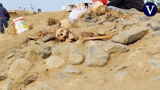 秘魯發現600多年前兒童獻祭遺址 出土數十具遺骸