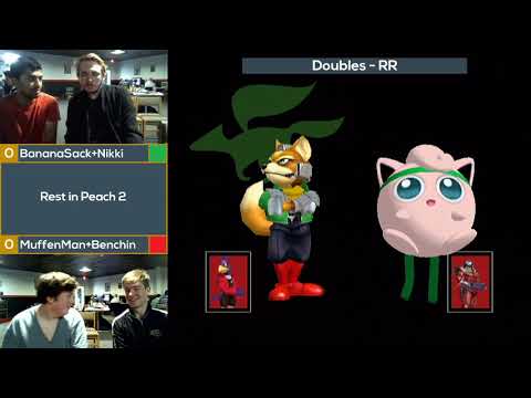 Rest in Peach 2 - Dubs Round Robin - (Fox/Puff) BananaSack+Nikki vs MuffenMan+Benchin (Falco/Falcon)