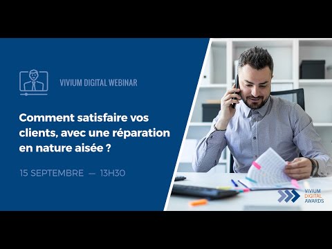 , title : 'Vivium Digital Webinar - Comment satisfaire vos clients, avec une réparation en nature aisée ?'