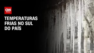Vídeo: Previsão do tempo: temperaturas frias no Sul do país | CNN NOVO DIA