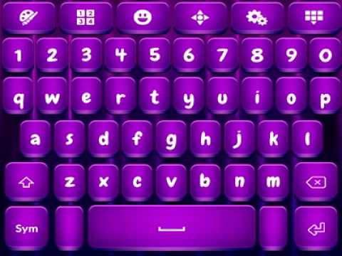 Abstract Animated Keyboard Video