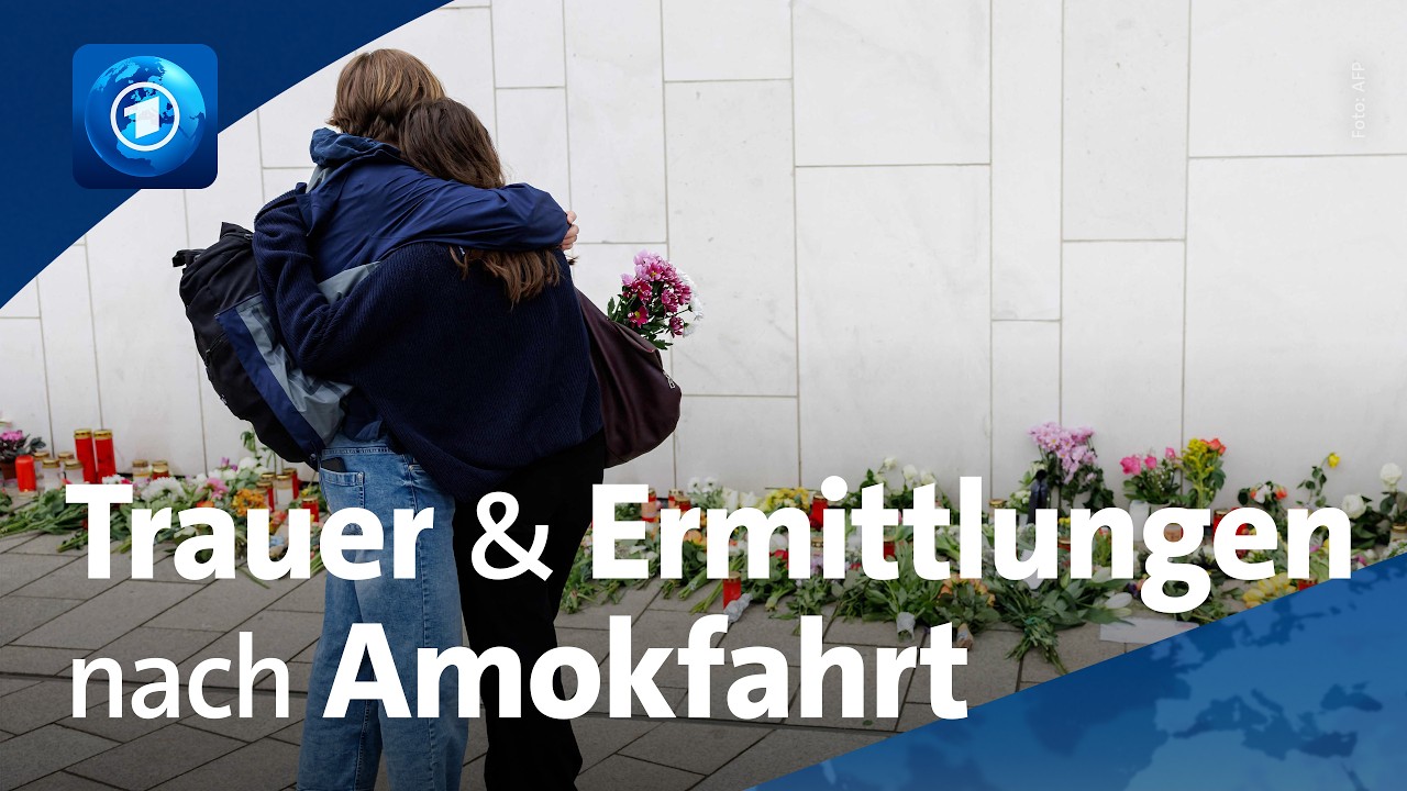 🌍 tagesschau24 Top-Thema, 5.5.26 | Der Tag nach der Amokfahrt in Leipzig