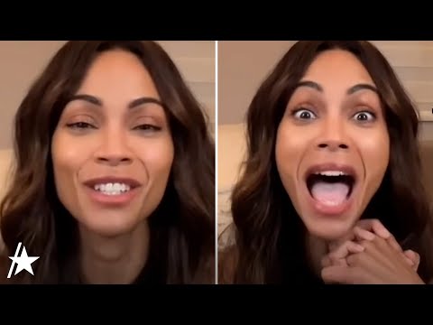 Zoe Saldaña REACTS To Surpassing Scarlett Johansson As Highest-Grossing Actor of All Time