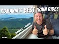 The BEST TRAIN RIDE IN ROMANIA The Bucharest To Brasov TRAIN