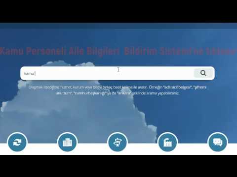 Aile Durum Bildirimi / E Devlet Kapısı / Yeni Doğan Çocuk Kaydı