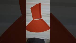 Long Dress with wide flare Bell sleeves