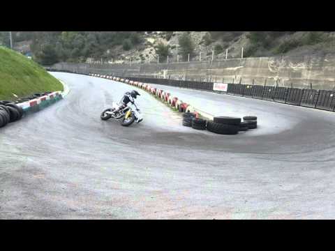 Supermoto Christian Iddon , Pista Oleandri