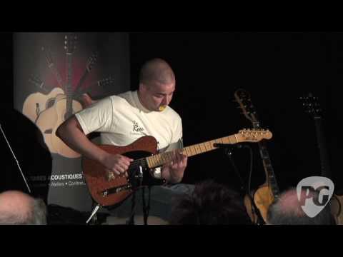 Montreal Guitar Show '10 - Tim Reede Guitars played by Nolan James