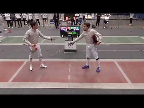 Budapest World Cup 2023 SMS - L64 - Sung Hyeonmo KOR v Elliott Bibi FRA
