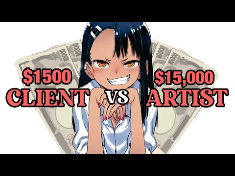 Why I DON"T take big Clients as an Artist (Income breakdown)
