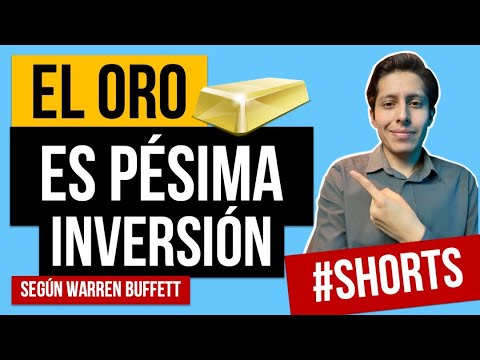 Gold is a BAD INVESTMENT📉 according to Warren Buffett #shorts