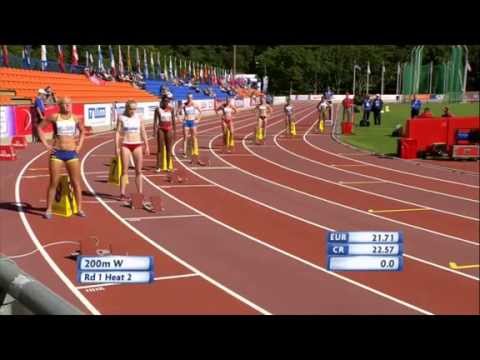 200m [Ž], KVALIFIKACIJE, II. skupina - Europsko prvenstvo za mlađe seniore i seniorke 2015
