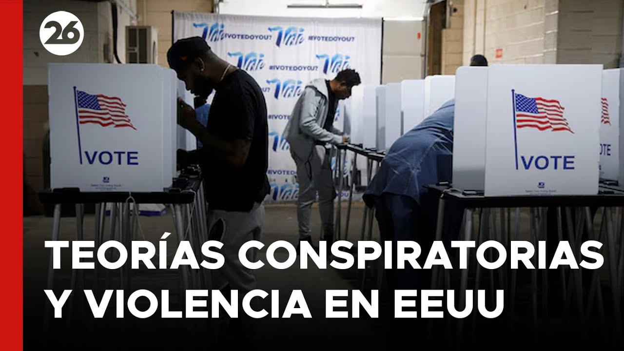 Autoridades se preparan para teorías conspirativas y violencia en estados clave de EEUU | #26Global