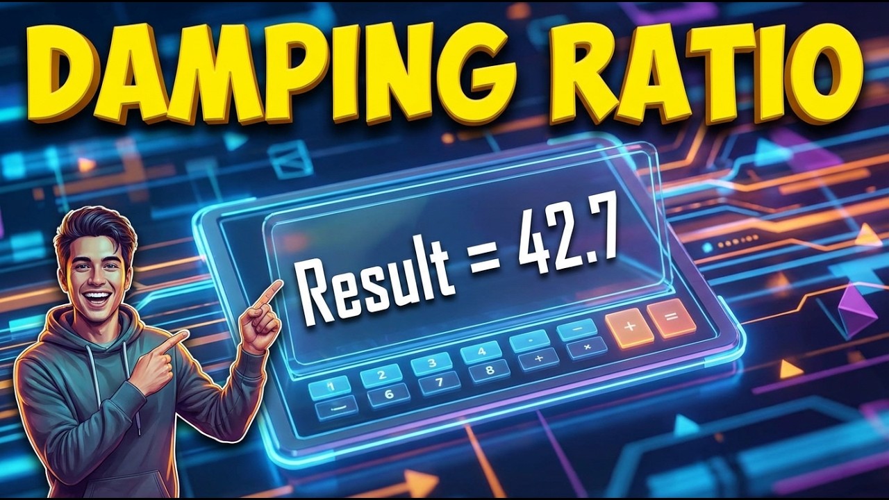 Damping Ratio Interactive Calculator