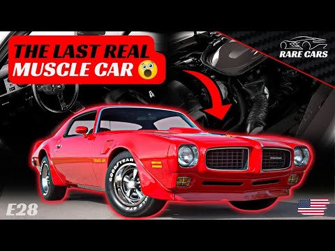 The EPA HATES This Rare Muscle Car - The 1973-1974 Pontiac Trans Am Super Duty 455