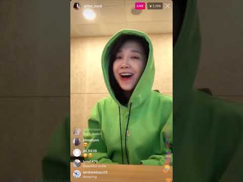 300319 정은지 Jeong Eun Ji - Taeyeon’s Rain & Why (Cover on IG Live)