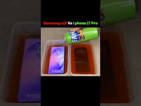 Samsung s26 And I Phone 17 Pro #tech #shorts