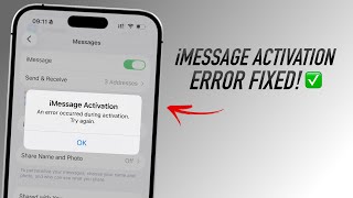 How To Fix iMessage Activation Error On iPhone in 3 Minutes!
