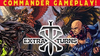 Extra Turns 03 w/ Mark Rosewater & Evan from Make-A-Wish | Magic The Gathering Commander EDH