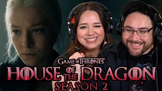 House of the Dragon SEASON 2 Reaction | Official Black AND Green Trailers | HBO | Game of Thrones