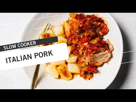 How to Make Slow Cooker Italian Pork