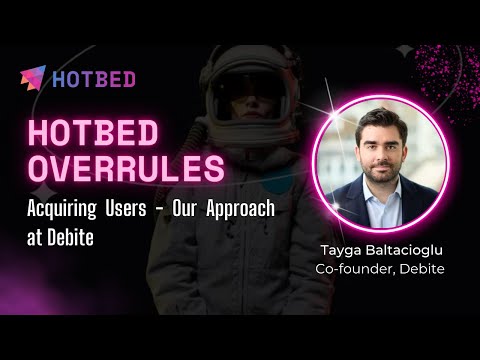Acquiring Users - Our Approach at Debite - YouTube