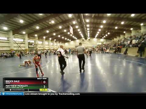 70 Lbs Champ. Round 1 - Brock Gale, Idaho Vs Matthew McNulty, Suples Wrestling Club 0a21