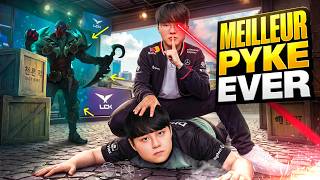 T1 vs DK🔥T1 KERIA = LA MEILLEURE GAME PYKE DE L'HISTOIRE !! (INHUMAIN)