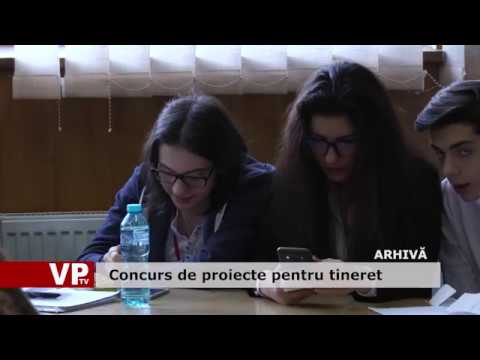 Concurs de proiecte pentru tineret