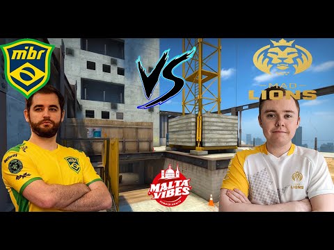 MIBR VS MAD LIONS SEGUNDO MAPA VERTIGO MD3 MALTA VIBES