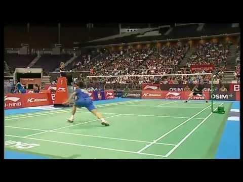 SF - MS - Wang Zhengming vs Viktor Axelsen - 2012 Li-Ning Singapore Open