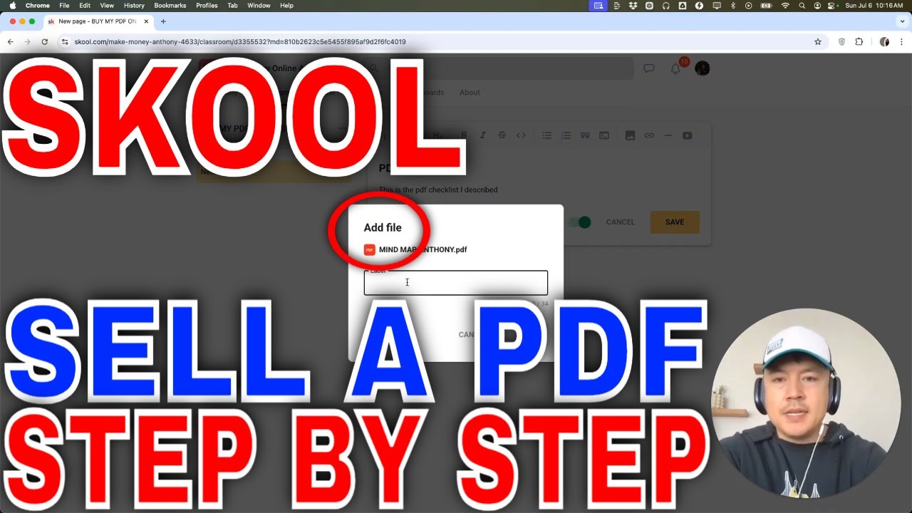 ✅  How To Sell A PDF To Skool Community🔴