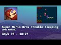 Super Mario Bros Trouble Sleeping SMB2 Romhack Any PB 18 27