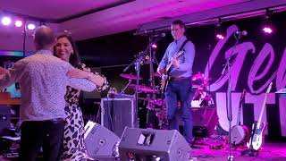 Damian Davis singing Dim Lights, Thick Smoke in Ashbourne House Hotel - 7th April 2024