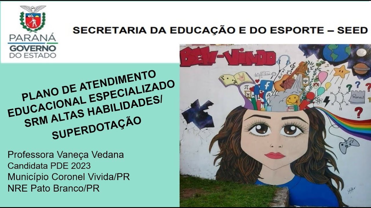 Plano de Atendimento Educacional Especializado AH/S - PDE