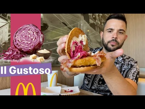 IL GUSTOSO 🍔 i NUOVI Hamburger del Mc Donald! PROVIAMOLO