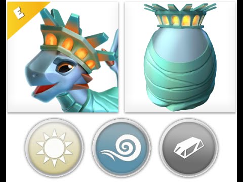 #DML How to breed Liberty Dragon - Dragon Mania Legends