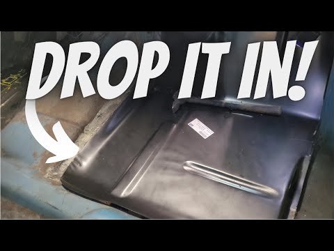 How To Easily Remove & Install New Floor Pans in a Square Body Chevy Hotrod Build