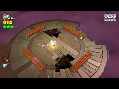 Super Mario 3D World (Switch) 6-2 Speedrun - Time: 20 (Former WR)