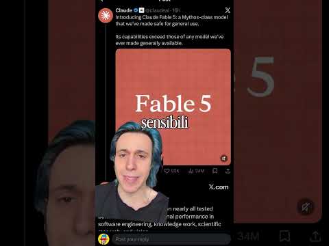 Anthropic Fable 5 e Mythos: l’AI più potente del mondo è stata appena rilasciata? Anthropic ha