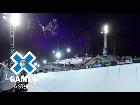 David Wise wins Men’s Ski SuperPipe gold | X Games Aspen 2018