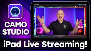 Live Streaming from iPad with External Cameras! - CAMO STUDIO tutorial