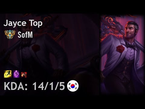 Jayce Top vs Singed - SofM - KR Challenger Patch 7.16