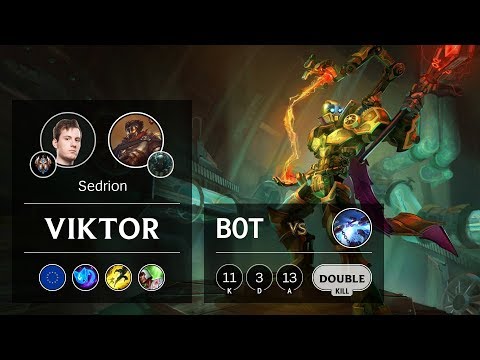 Viktor Bot vs Xerath - EUW Challenger Patch 9.8