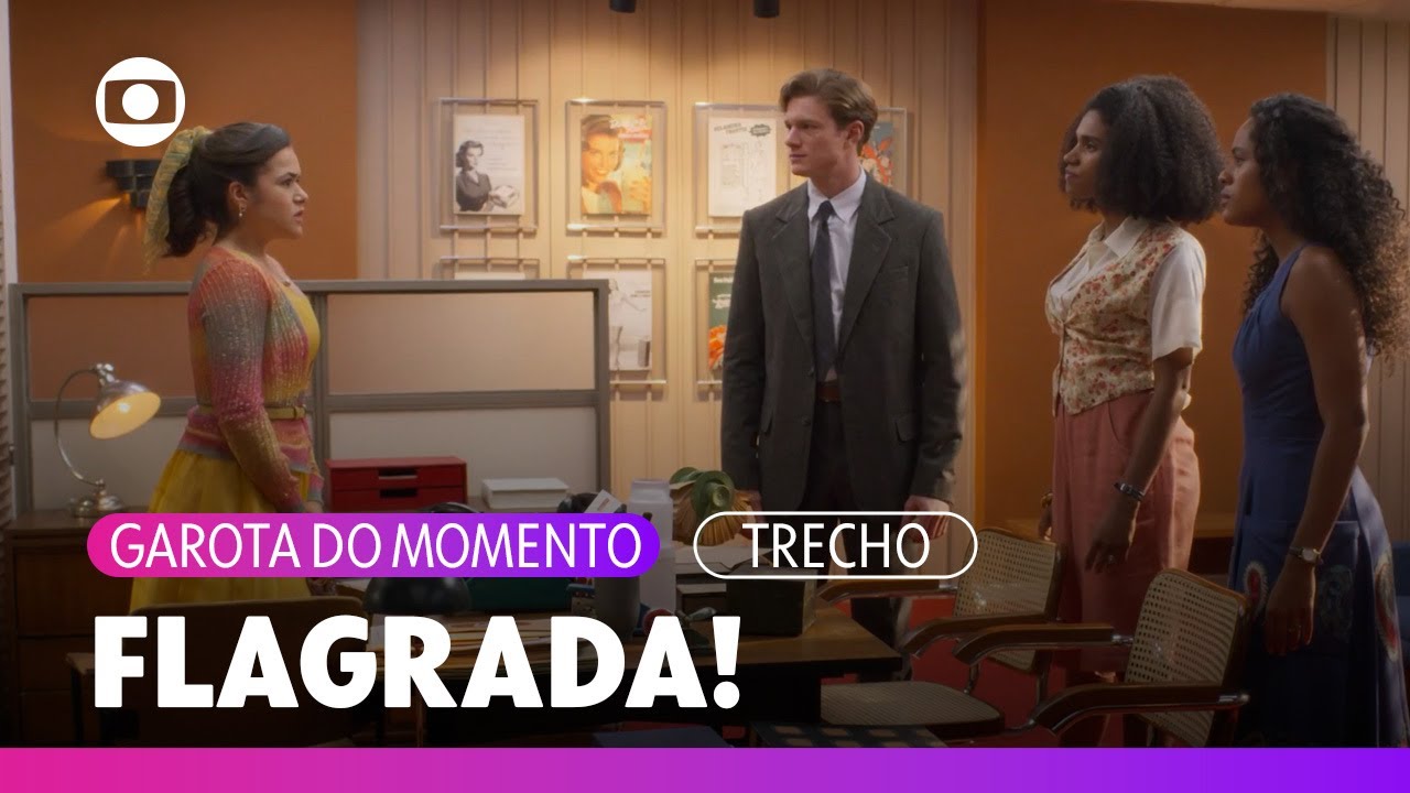 Bia é pega em flagrante! | Garota do Momento | TV Globo