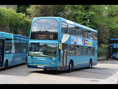 [HD] *Thrash* Arriva North East 7455 | VDL DB250 ELC Lowlander | 43