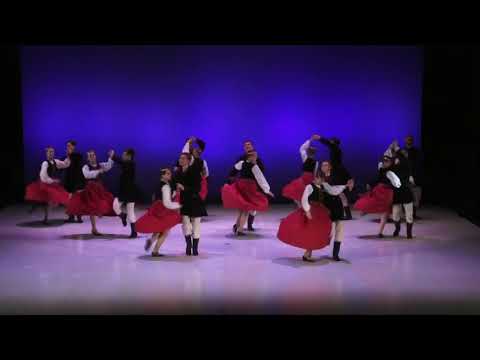 Latvian dance, School-Studio Ballet by Igor Moiseev