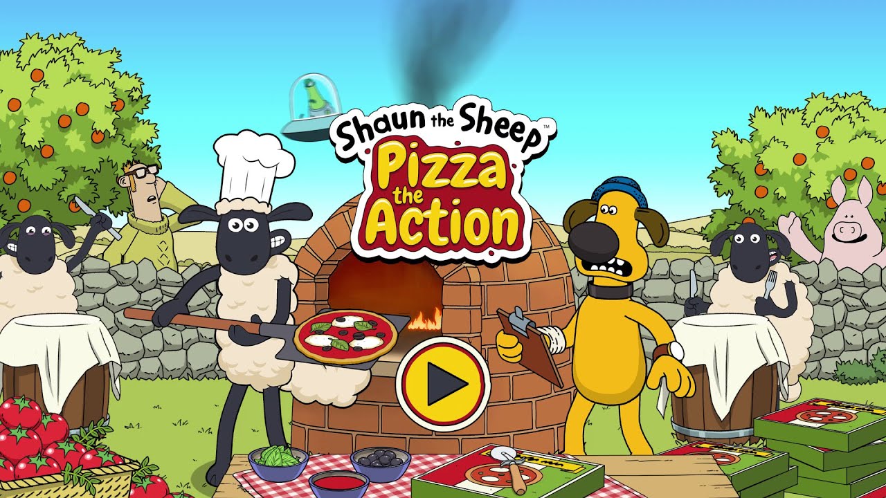 NEW Shaun the Sheep Game 🕹️ Pizza the Action 🍕