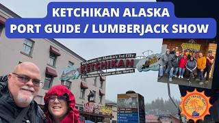 Ketchikan Alaska Cruise Port Guide | Rainy Day, Lumberjack Show & Crab Price Sticker Shock!